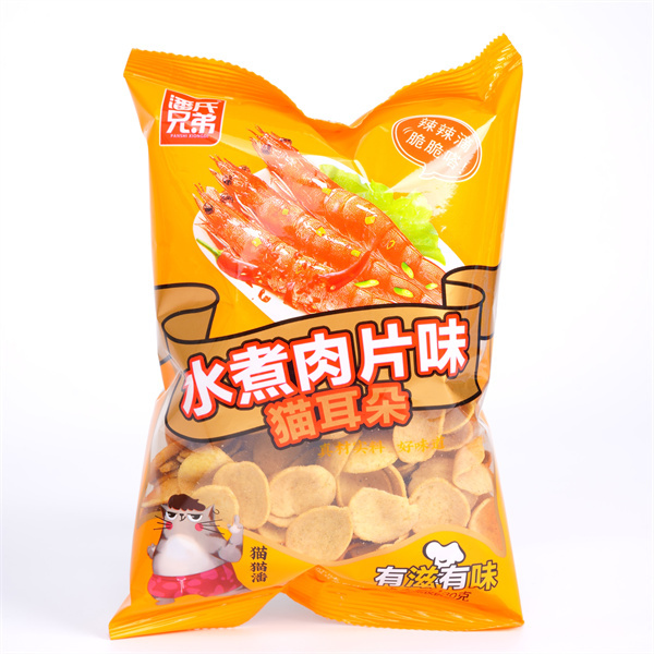 水煮肉片香葱虾味130g