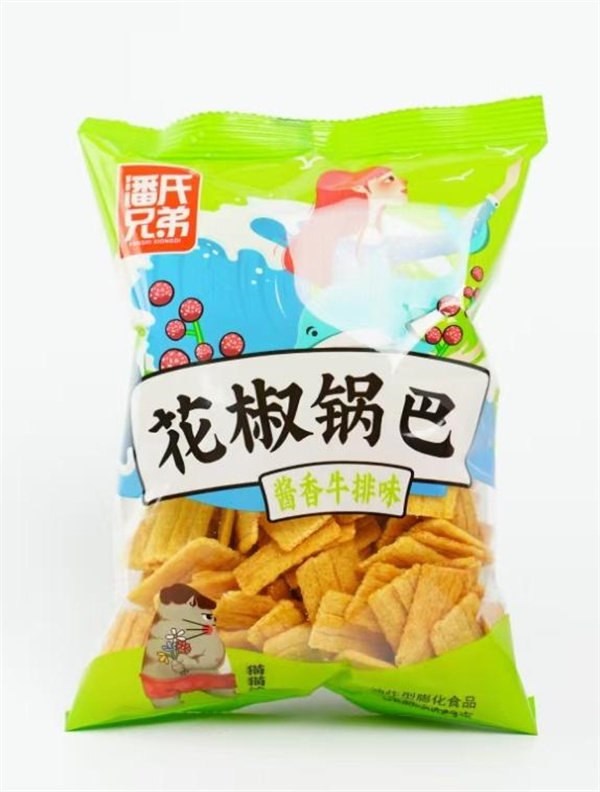 花椒锅巴牛排味130g