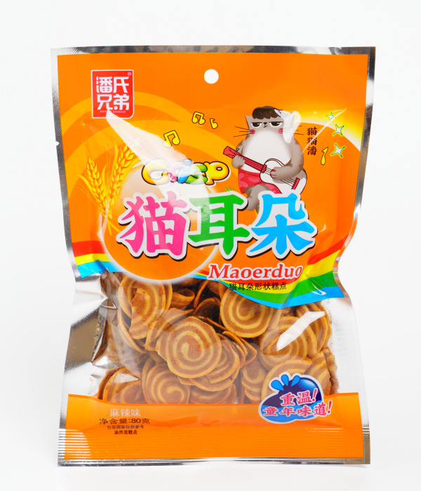 80g猫耳朵麻辣味