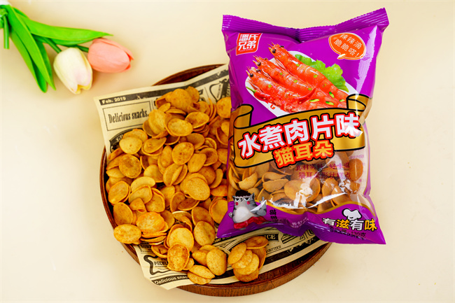 水煮肉片香葱虾味130g